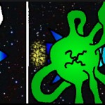 Vesmírna chobotnica - comic strip